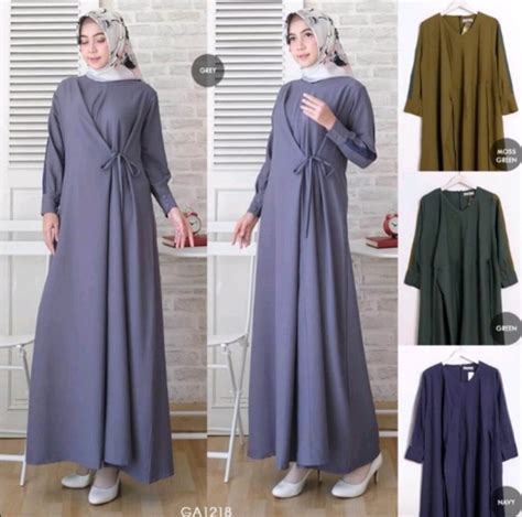 gambar gamblis|35+ Model Baju Gamis 2024 yang Stylish dan Modis .